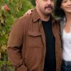 Shop Kevin James Solo Mio Brown Jacket