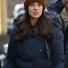 Shop Kim Burgess Chicago PD S12 Blue Parka Jacket