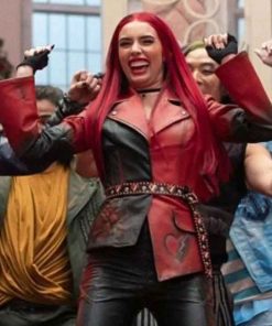 Shop Kylie Cantrall Descendants Wicked Wonderland Princess Red Leather Jacket