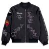 Buy Royal Rumble Liv Morgan Black Bomber Jacket