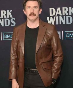 Shop Luke Barnett Dark Winds Brown Blazer