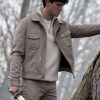 Shop Luke Castellan Percy Jackson and the Olympians Suede Jacket