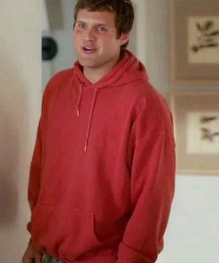 Shop Markus Silbiger Shrinking S03 Red Hoodie