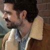 Shop Micah Joe Parker Brilliant Minds S02 Shearling Jacket