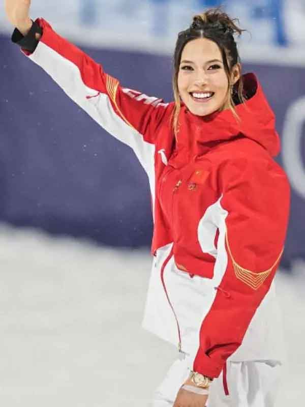 Shop Team China Eileen Gu Ailing Milano Cortina 2026 Jacket
