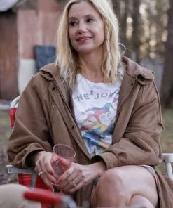 Buy Mira Sorvino Signing Tony Raymond Sandra Henderson Leather Jacket
