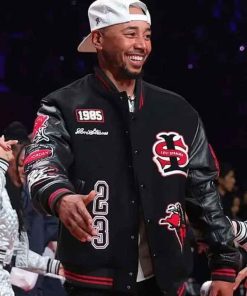 Shop Mookie Betts NBA All Star Black Jacket