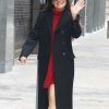 Buy NYC Lea Michele Black Wool Coat