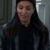 Buy Nazneen Contractor General Hospital Black Shearling Coat
