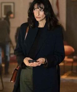 Shop Necar Zadegan CIA Nikki Reynard Black Trench Coat