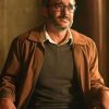 Shop Omid Abtahi Tracker Brown Cotton Jacket