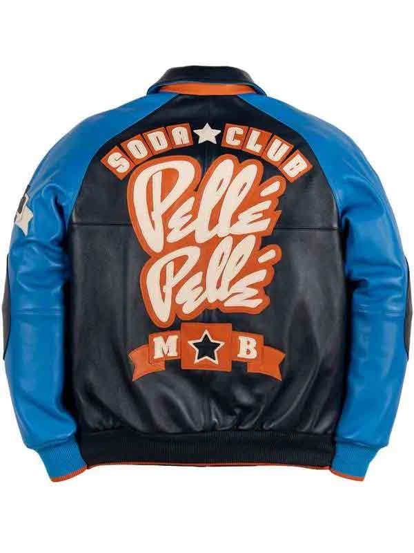 Buy Pelle Pelle Classic Soda Club Two Tone Leather Jacket
