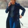Buy Sarah Truong Hudson and Rex Blue Wool Coat