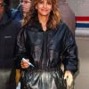 Shop Sharon Crime 101 Halle Berry Black Leather Jacket