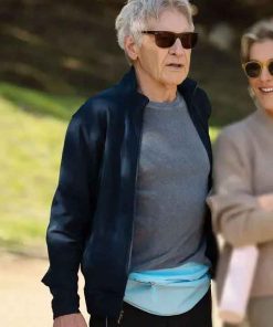 Shop Shrinking S03 Harrison Ford Bomber Jacket
