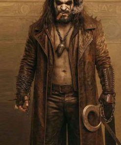 Buy Lobo Movie Supergirl Jason Momoa Leather Trench Coat