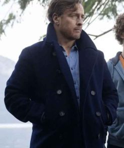 Shop Toby Stephens Percy Jackson and the Olympians Wool Peacoat
