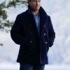 Shop Toby Stephens Percy Jackson and the Olympians Blue Peacoat