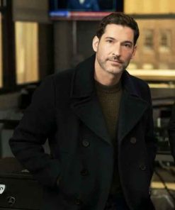Buy Hart Hoxton CIA 2026 Tom Ellis Wool Peacoat