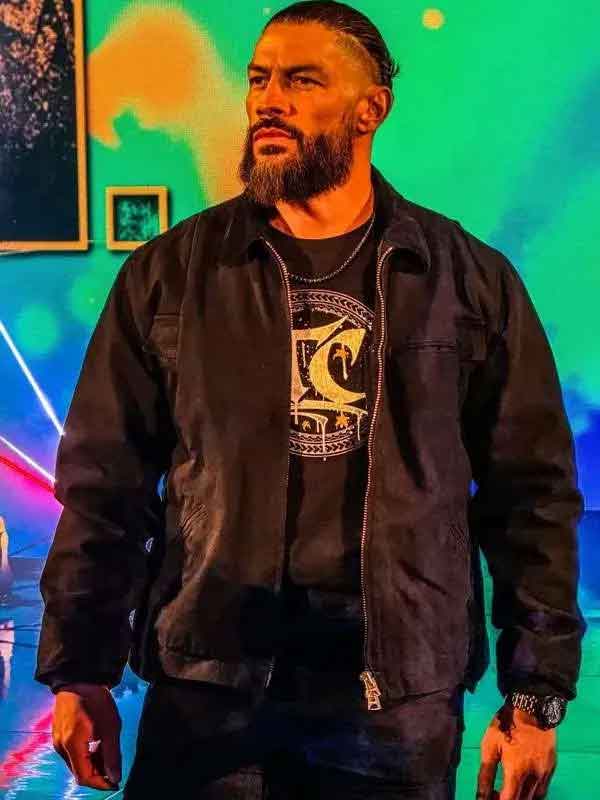 Buy WWE RAW Roman Reigns Black Jacket