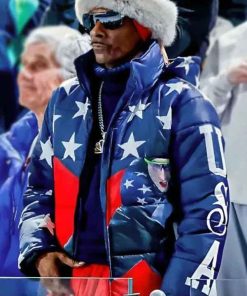 Buy Winter Olympics Snoop Dogg Puffer Jacket
