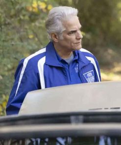 Shop Yul Vazquez Will Trent S04 Blue Jacket