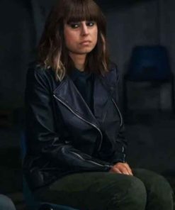 Shop Zahra Ahmadi Betrayal Mehreen Askari Leather Jacket