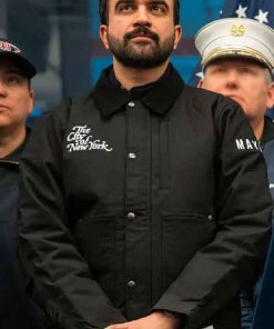 Buy The City Of New York Mayor Zohran Mamdani Black Jacket