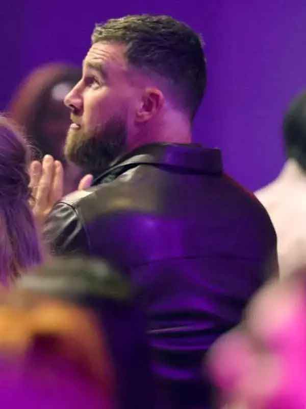 Buy 2026 iHeartRadio Music Awards Travis Kelce Brown Jacket