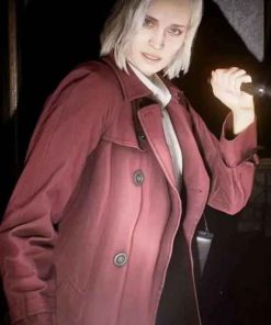 Shop Alyssa Ashcroft Video Game Resident Evil Requiem Maroon Coat