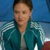 Shop Alex Beckett One Mile Amélie Hoeferle Green Track Jacket