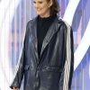 Shop American Idol S24 Mary Jo Young Leather Blazer