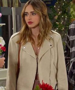 Buy Ashley Puzemis Days of Our Lives Leather Jacket