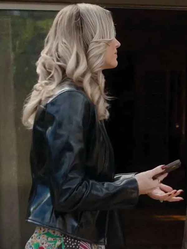 Shop Bayley Corman 9-1-1 Black Leather Jacket