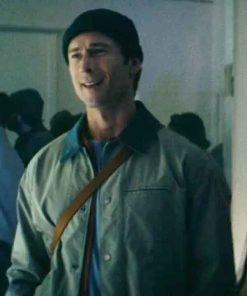 Shop Becket Redfellow How to Make a Killing Powell Grey Cotton Jacket