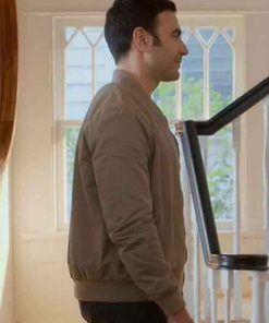 Shop Brett Goldstein Shrinking S03 Bomber Jacket