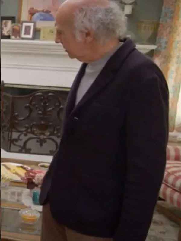 Shop Larry David TV Series Curb Your Enthusiasm Wool Blazer