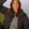 Shop D’Arcy Carden Wild Vacation Rentals Grey Jacket