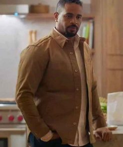 Buy Damon Wayans Shrinking S03 Brown Jacket