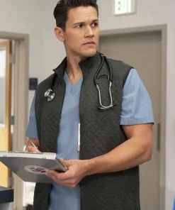 Buy David-Gridley-Scrubs-S01-Quilted-Vest
