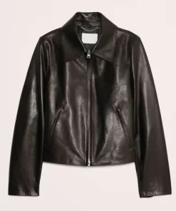 Buy Doc-S02-Amirah-Vann-Black-Leather-Jacket