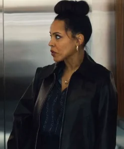 Shop Doc-2026-Amirah-Vann-Black-Leather-Jacket
