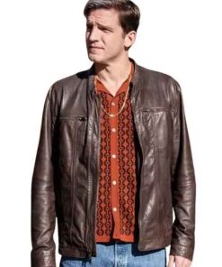 Shop Dwayne Pride NCIS Origins S02 Brown Jacket