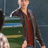 Shop Dwayne Pride NCIS Origins Brown Leather Jacket