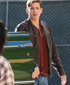 Shop Dwayne Pride NCIS Origins Brown Leather Jacket