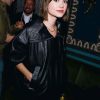 Shop Emilia Jones BAFTA Party Black Leather Jacket