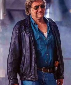 Buy François Damiens Police Flash 80 Leather Jacket
