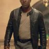 Shop Gbenga Akinnagbe Starbright Leather Jacket