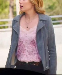 Shop Mary Crane Return to Silent Hill Hannah Emily Anderson Grey Suede Jacket