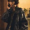 Shop Climax 2026 Im Jin-ah Black Leather Jacket